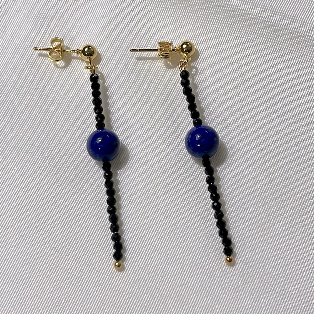 Lapis earrings